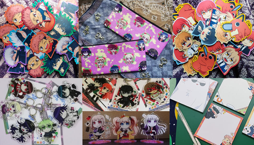 Artist Alley Sample Fanmerch